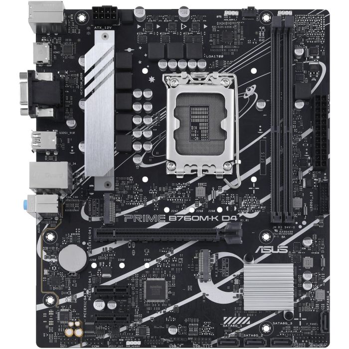 Asus PRIME B760M-K D4 Placa Base Socket 1700/ DDR4/ PCIe 4.0/ Micro ATX 1 Asus PRIME B760M-K D4 Placa Base Socket 1700/ DDR4/ PCIe 4.0/ Micro ATX 1
