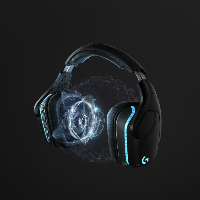 Logitech G935 Auriculares Gaming Inalámbricos 7.1 con Sonido Envolvente DTS Headphone:X 2.0, Micrófono Retráctil, RGB Lightsync, Compatibles con PC, Móvil y Consolas 6 Logitech G935 Auriculares Gaming Inalámbricos 7.1 con Sonido Envolvente DTS Headphone:X 2.0, Micrófono Retráctil, RGB Lightsync, Compatibles con PC, Móvil y Consolas 6