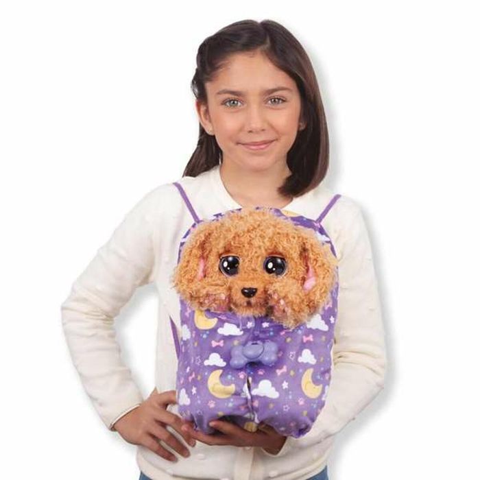 Peluche cachorro baby paw labrador interactivo con más de 15 sonidos y reacciones y 7 funciones ¡su barriguita se mueve cuando respira! 20x29x13 cm 3