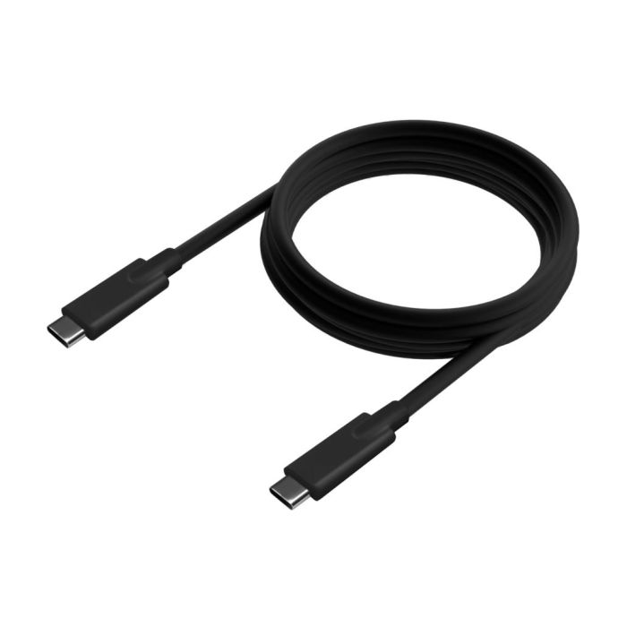 AISENS - CABLE USB 3.2 GEN1 5GBPS 4K@60HZ 3A 60W E-MARKER, TIPO USB-C/M-USB-C/M, NEGRO, 4.0M