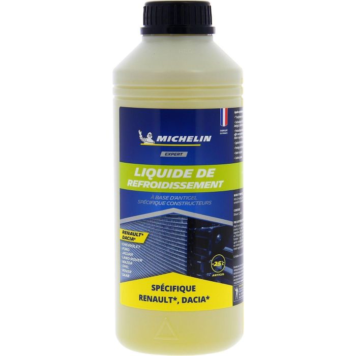 Michelin AAAALY87431 Refrigerante Amarillo para Renault Dacia 1 L