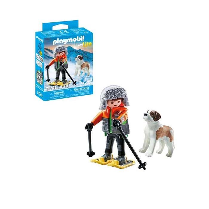 Playmobil My Life Figura Senderista con San Bernardo 1