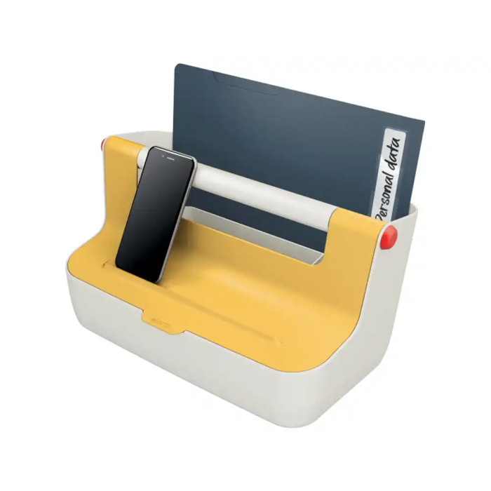 Caja Almacenamiento Leitz Cosy Portatil Amarillo 5