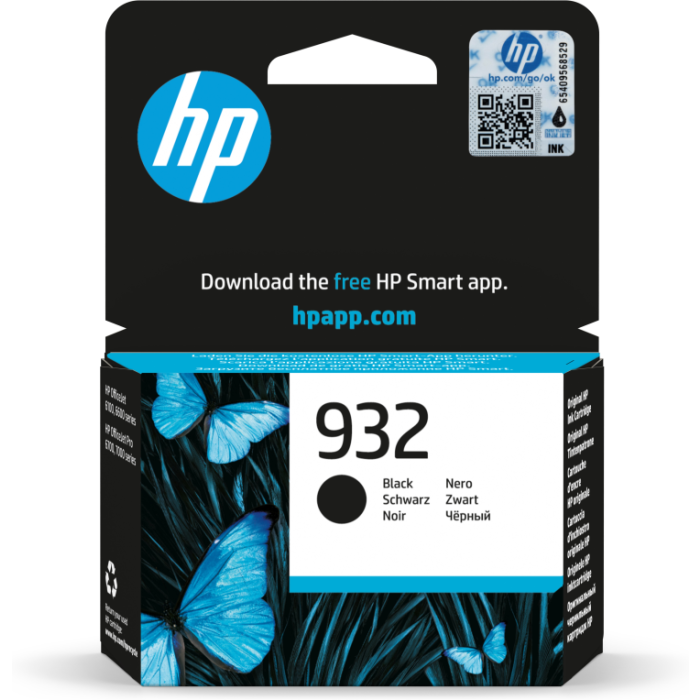 HP Officejet 6100 Cartucho de Tinta Negro Nº 932 HP Officejet 6100 Cartucho de Tinta Negro Nº 932