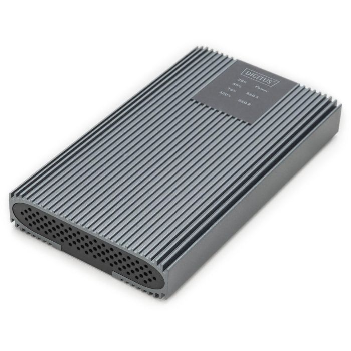 Digitus M.2 NVMe Klonstation 20Gbits USB 3.2 Gen2 Estación Clonación SSD NVMe Externa Sin Herramientas Aluminio Verde 4