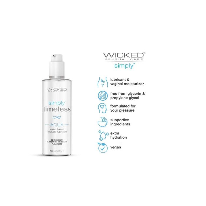 Lubricante Wicked Sensual Care 120 ml 2 Lubricante Wicked Sensual Care 120 ml 2