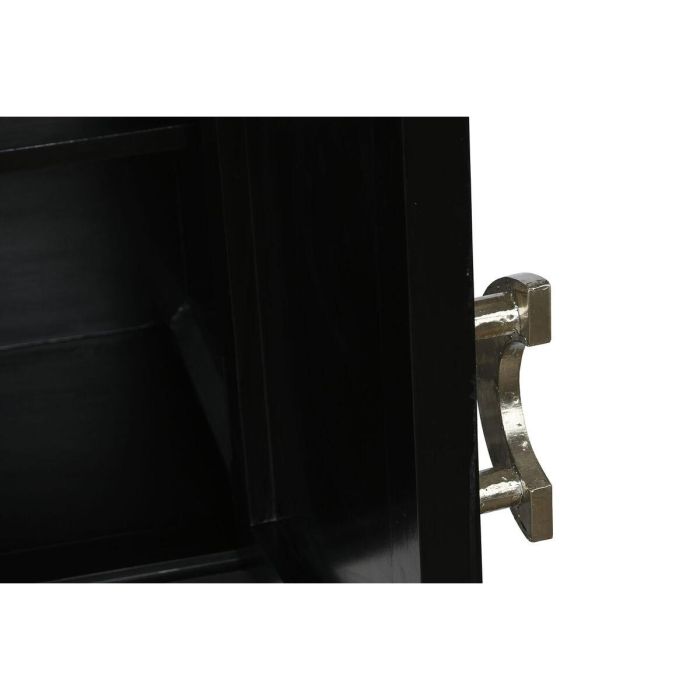 Aparador DKD Home Decor 160 x 40 x 80 cm Negro Gris Blanco Hueso Resina Madera MDF 3 Aparador DKD Home Decor 160 x 40 x 80 cm Negro Gris Blanco Hueso Resina Madera MDF 3