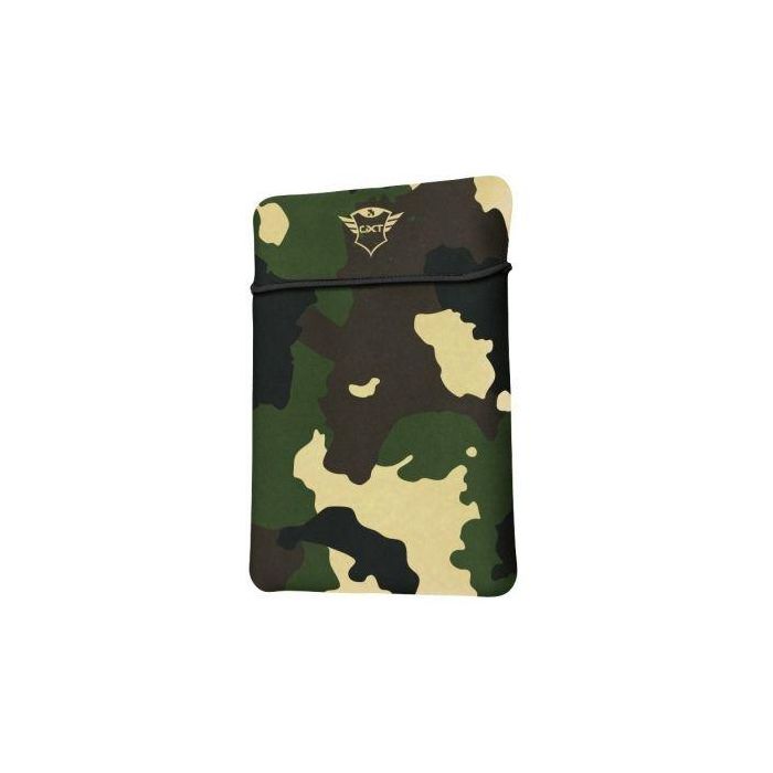 Funda Trust Gaming GXT 1244C Lido para Portátiles hasta 17.3"/ Camuflaje Selva 1