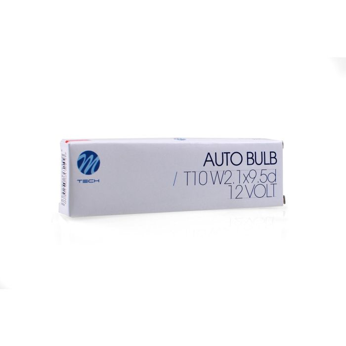 Lámpara M-Tech W2.1x9.5D 12 V-3 W W3 W | 10 Unidades MTECZ41 2 Lámpara M-Tech W2.1x9.5D 12 V-3 W W3 W | 10 Unidades MTECZ41 2