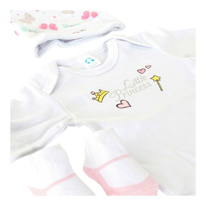 Set de Regalo para Bebé DKD Home Decor 0-6 Meses 2 Piezas 1 Set de Regalo para Bebé DKD Home Decor 0-6 Meses 2 Piezas 1