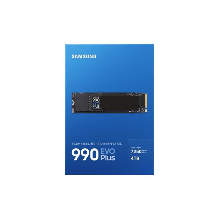 Samsung MZ-V9S4T0BW Disco SSD Interno 990 EVO Plus 4TB M.2 2280 PCIe 5.0/4.0 NVMe Velocidad Lectura 7250 MB/s Compatible PS5 y PC 4 Samsung MZ-V9S4T0BW Disco SSD Interno 990 EVO Plus 4TB M.2 2280 PCIe 5.0/4.0 NVMe Velocidad Lectura 7250 MB/s Compatible PS5 y PC 4