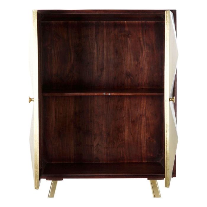 Aparador Glam DKD Home Decor Marron Oscuro Dorado 43 x 156.5 x 84 cm 3 Aparador Glam DKD Home Decor Marron Oscuro Dorado 43 x 156.5 x 84 cm 3