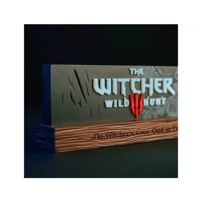 Wondee Lámpara The Witcher Gaming de Capuchón Coleccionable para Fans del Videojuego The Witcher III: Wild Hunt, Decoración de Escritorio 3