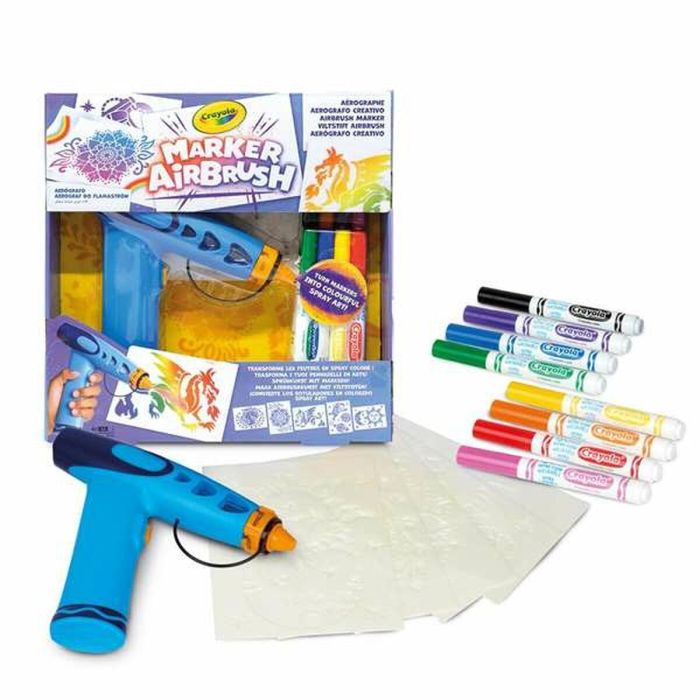 Súper aerógrafo crayola 28x5x30 cm 3 Súper aerógrafo crayola 28x5x30 cm 3