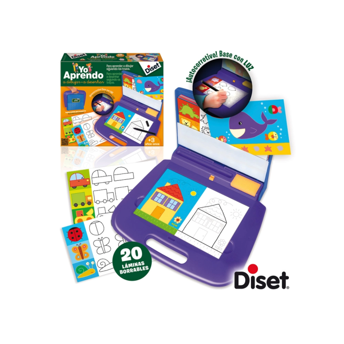 Diset Juego Didáctico Yo Aprendo a Dibujar para Niños a Partir de 3 Años, Desarrolla Concentración y Motricidad Fina 1 Diset Juego Didáctico Yo Aprendo a Dibujar para Niños a Partir de 3 Años, Desarrolla Concentración y Motricidad Fina 1