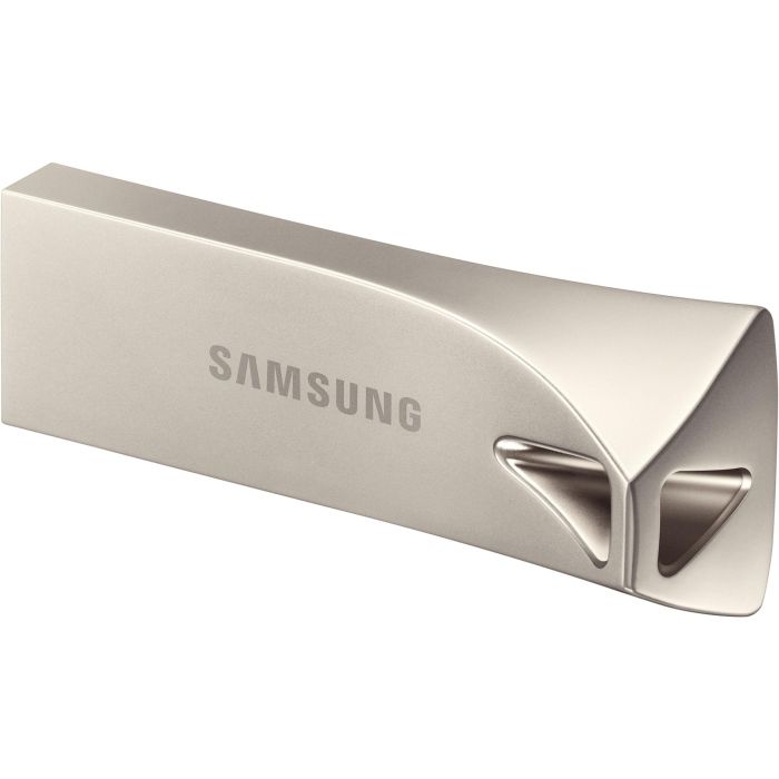 Samsung MUF-64BE3/APC Pendrive Bar Plus 64GB USB 3.1 Lectura 200 MB/s Champagne Silver Resistente al Agua y Golpes 2
