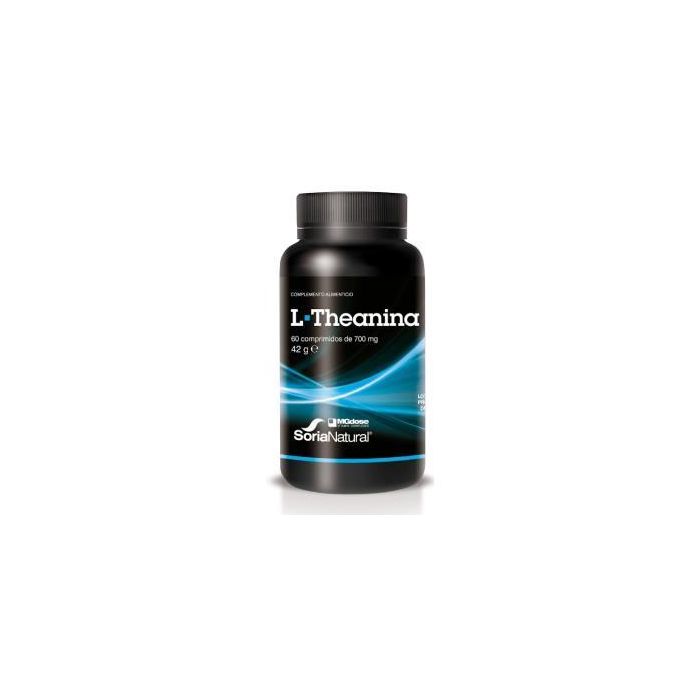 MGDOSE L-Teanina 700mg con Vitaminas B, B6, B12 y Biotina para Sistema Nervioso, 60 Comprimidos