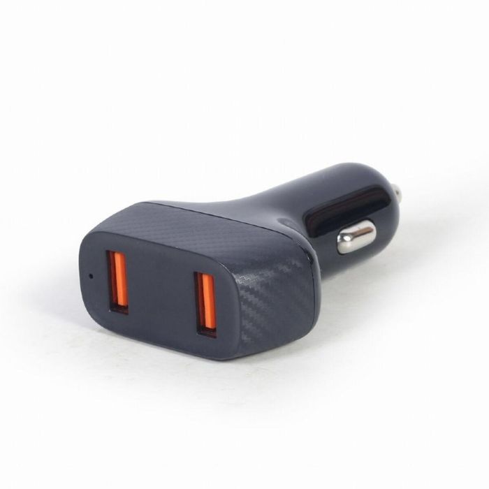 Cargador de Pared GEMBIRD TA-U2QC3-CAR-01 Negro 10