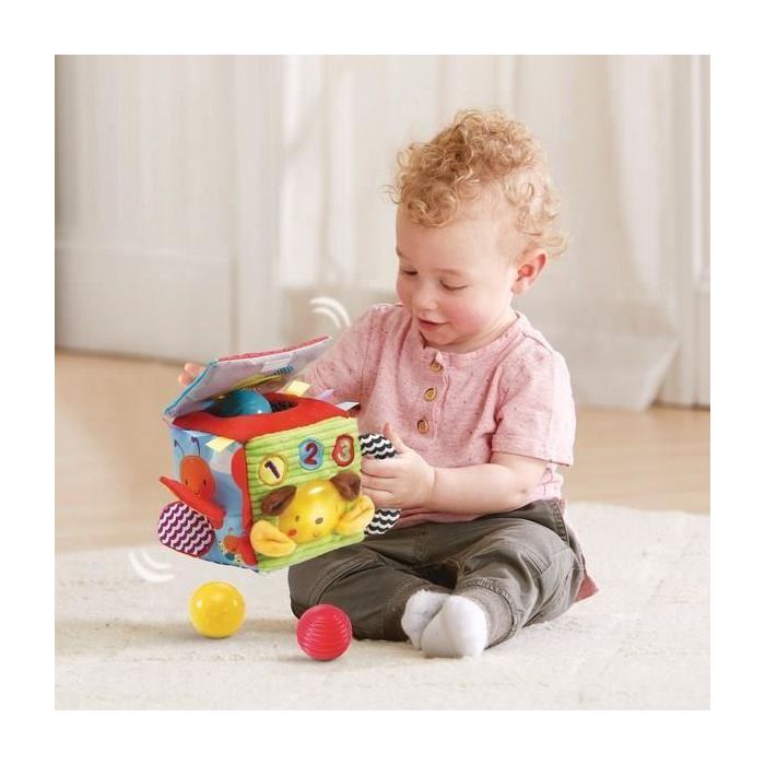 Vtech Baby 528205 Cubo interactivo del despertar sensorial para bebés 3-24 meses 1
