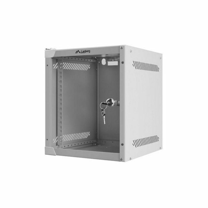 Lanberg WF10-2306-10S armario rack 6U Bastidor de pared Gris 2 Lanberg WF10-2306-10S armario rack 6U Bastidor de pared Gris 2