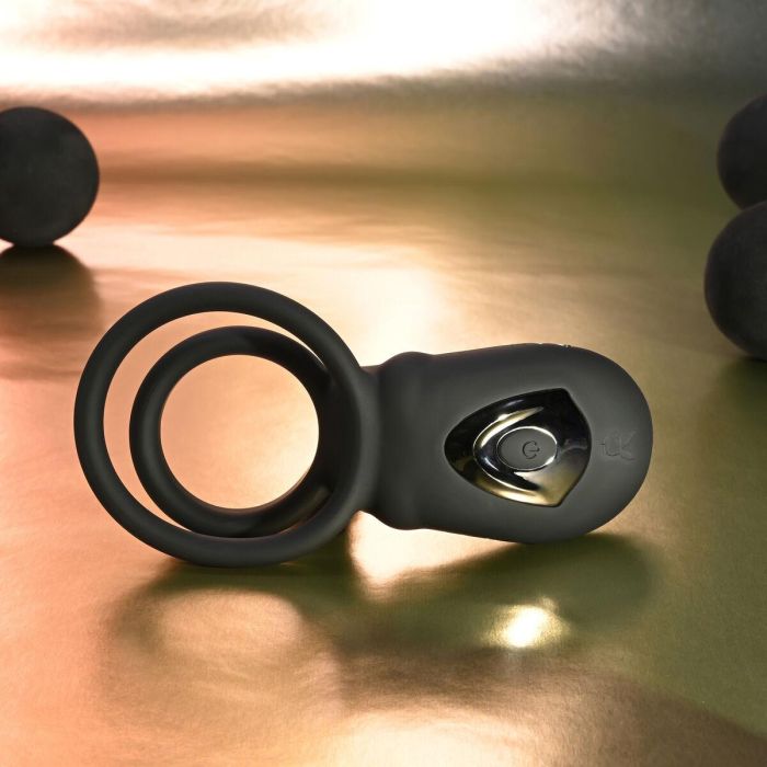 Anillo para el Pene Playboy Negro 15 Anillo para el Pene Playboy Negro 15