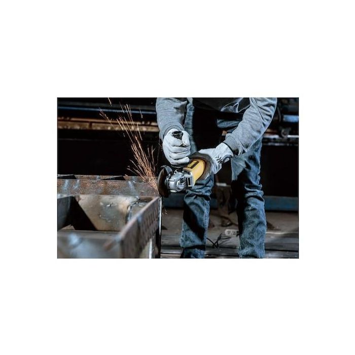 DEWALT DWE4117-QS Amoladora Angular 950 W 125 mm con Arranque Suave y Bloqueo del Eje, 12000 RPM, 1.99 kg 1
