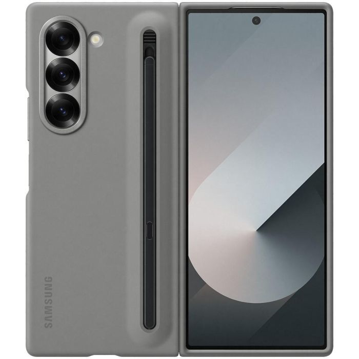 Samsung EF-OF95PCJEGWW Slim S Pen Case para Galaxy Z Fold6 Gris - Funda Resistente a Impactos y Rayones