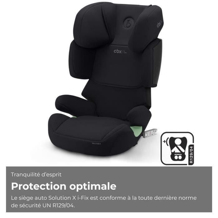 CYBEX CYB4063846375240 Silla de coche Solution X i-Fix De 3 a 12 años Pure Black 4