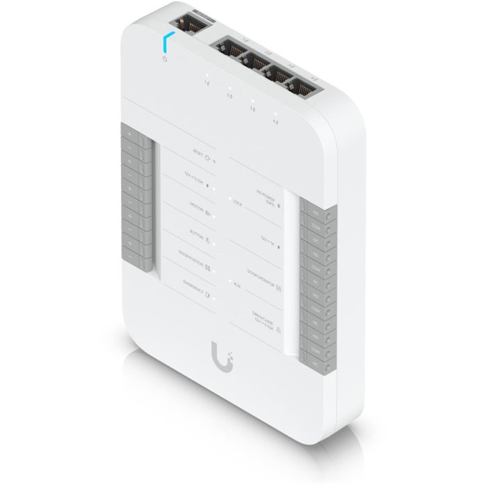 Ubiquiti UA-Hub-Door Access Door Hub Ethernet LAN 10/100/1000 Mbit/s, con indicadores LED y solicitud de salida 6 Ubiquiti UA-Hub-Door Access Door Hub Ethernet LAN 10/100/1000 Mbit/s, con indicadores LED y solicitud de salida 6