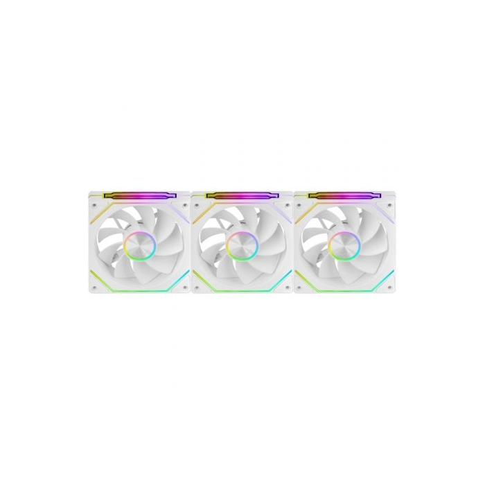 Pack 3 Ventiladores Invertidos Mars Gaming MF-LINKFINITYKIT2R/ 12cm/ ARGB/ Blancos 4