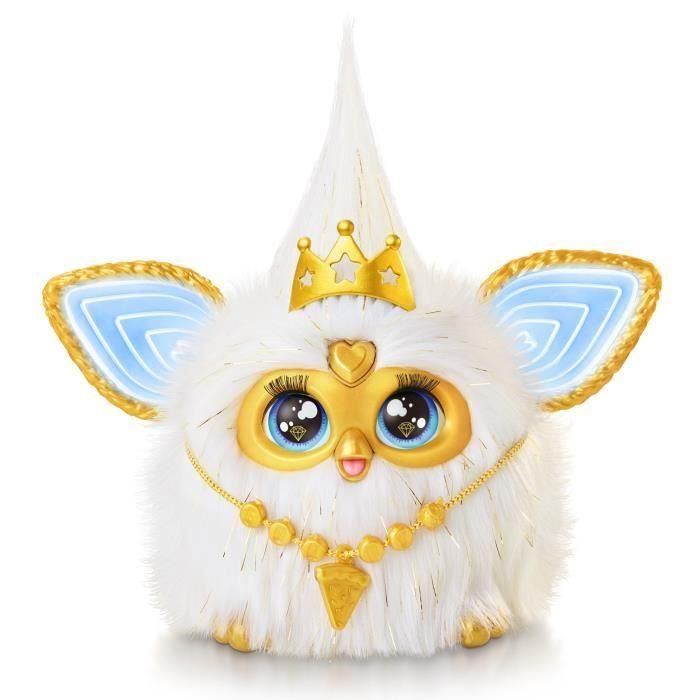 Hasbro HASG1938FA0 Furby Golden Glow, Peluche Interactivo que Brilla en la Oscuridad, Juguete Activado por Voz para Niños +6 Años 0 Hasbro HASG1938FA0 Furby Golden Glow, Peluche Interactivo que Brilla en la Oscuridad, Juguete Activado por Voz para Niños +6 Años 0