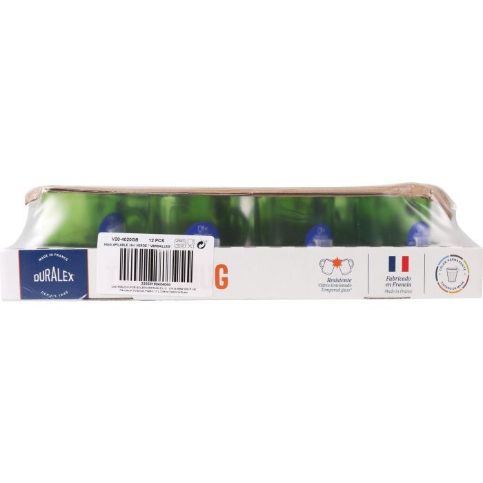 Duralex Mug Apilable 26Cl Verde Versailles Colección Ambar (12 Unidades) 1