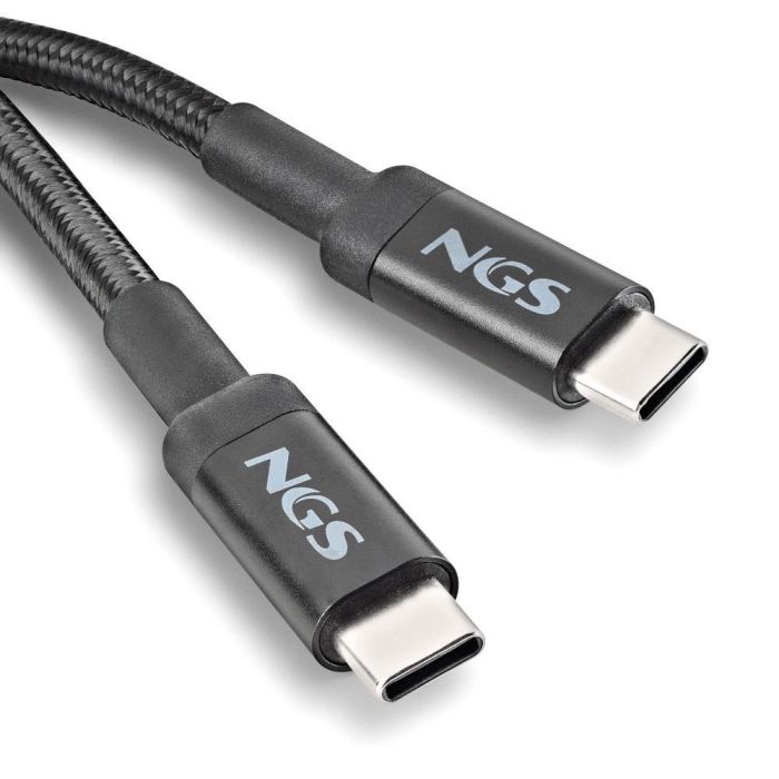 Cable USB NGS KNOT65W-2 2 m Negro 4 Cable USB NGS KNOT65W-2 2 m Negro 4