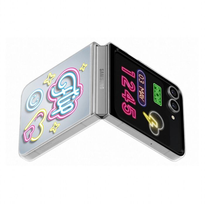 Samsung Funda Flipsuit para Galaxy Z Flip6 Transparente 1 Samsung Funda Flipsuit para Galaxy Z Flip6 Transparente 1