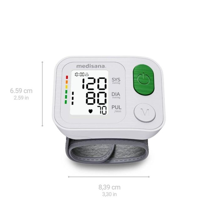 Medisana BW 345 Tensiómetro de muñeca digital, medición de arritmias, Dígitos XL, 398 memorias, dispositivo médico certificado 9 Medisana BW 345 Tensiómetro de muñeca digital, medición de arritmias, Dígitos XL, 398 memorias, dispositivo médico certificado 9