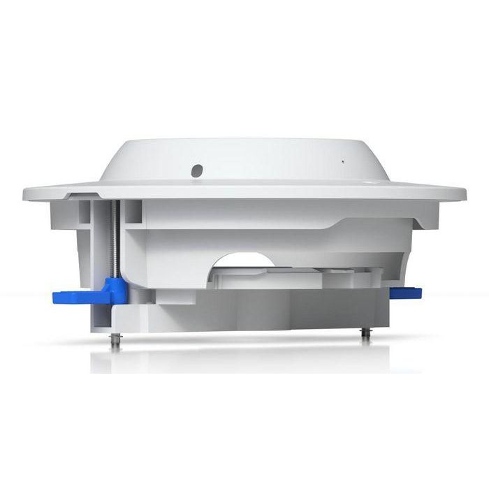 Ubiquiti UVC-AI-Dome AI Dome Camera Flush Mount - Accesorio de Montaje para Cámara de Cúpula AI, Empotrado en Pared y Techo, Blanco, Policarbonato 12