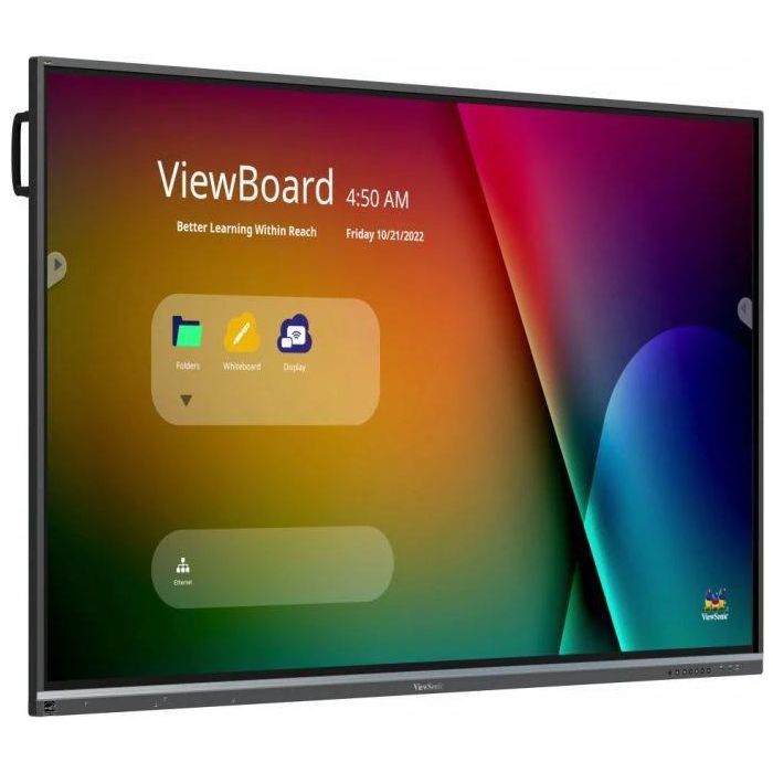 Viewsonic IFP7550-5F Pantalla Táctil Interactiva 75" 4K Ultra HD Android 11 400cd/m² Multi-touch para Colaboración 1