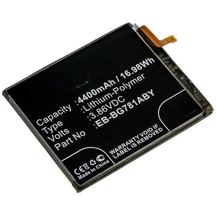 CoreParts Battery for Mobile, SmartPhone 16.98Wh Li-Polymer 3.86V 4400mAh for Samsung Galaxy S20 FE 5G, SM-G7810, SM-G781U1/DS, SM-G781W, SM-G781B/DS, Galaxy S20 Fan Edition, SM-G780G/DS, SM-G780F, SM-G780F/DSM, SM-G781U1, SM-G781U, SM-G781A, SM-G781B CoreParts Battery for Mobile, SmartPhone 16.98Wh Li-Polymer 3.86V 4400mAh for Samsung Galaxy S20 FE 5G, SM-G7810, SM-G781U1/DS, SM-G781W, SM-G781B/DS, Galaxy S20 Fan Edition, SM-G780G/DS, SM-G780F, SM-G780F/DSM, SM-G781U1, SM-G781U, SM-G781A, SM-G781B