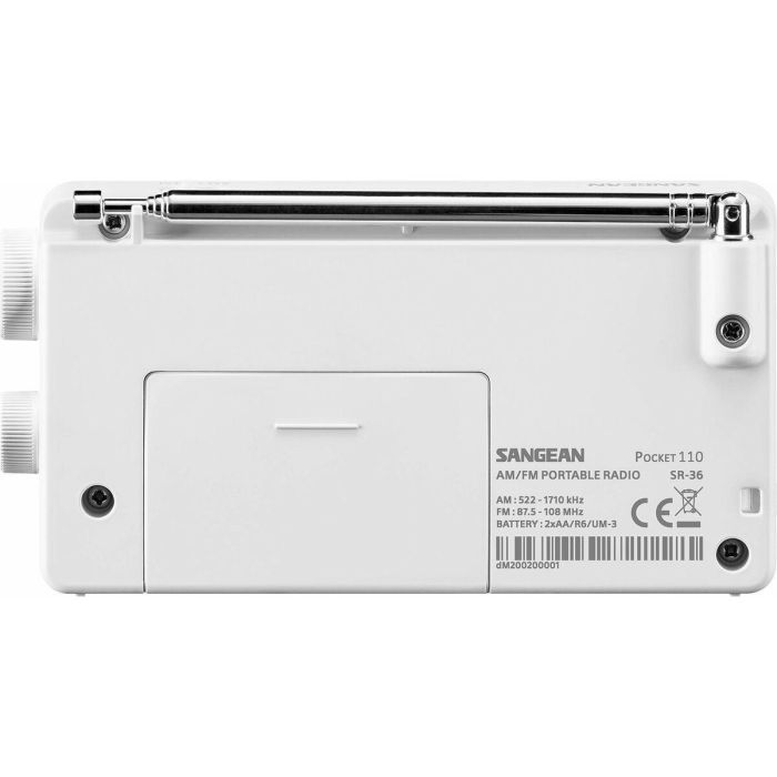 Radio Portátil Sangean SR-36 Blanco 11 Radio Portátil Sangean SR-36 Blanco 11