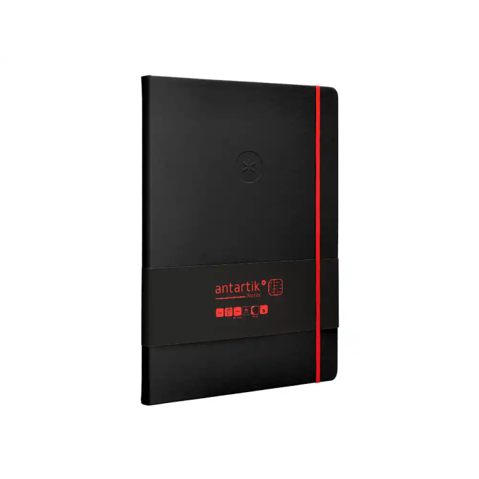 Antartik Cuaderno A4 Tapa Dura, Hojas Cuadriculadas, 100 Hojas 80gr FSC, Negro y Rojo 4 Antartik Cuaderno A4 Tapa Dura, Hojas Cuadriculadas, 100 Hojas 80gr FSC, Negro y Rojo 4
