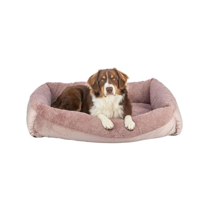 Cama para Perro Trixie Livia Soft Rosa 100 x 70 cm 7