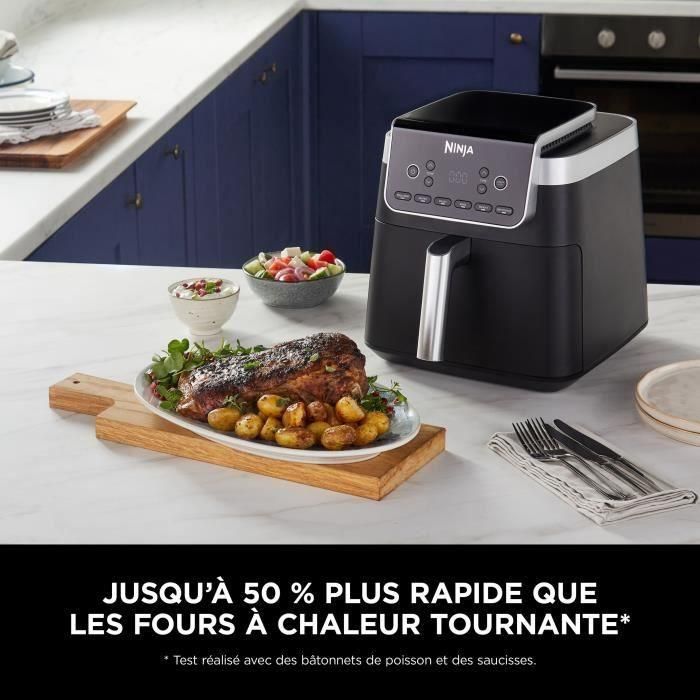 Ninja Freidora de Aire 6 en 1 MAX 6.2L - 6 Funciones, Cocina Rápida, Ahorro de Energía 5 Ninja Freidora de Aire 6 en 1 MAX 6.2L - 6 Funciones, Cocina Rápida, Ahorro de Energía 5