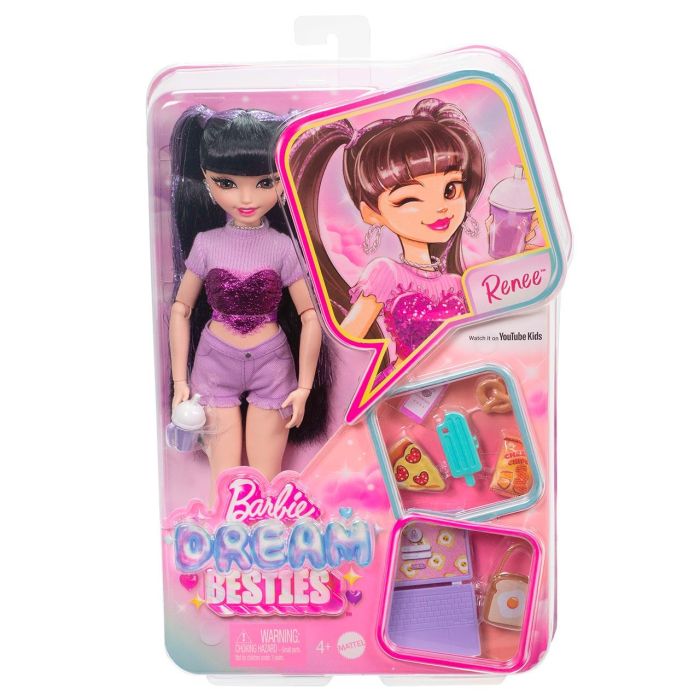 Muñeca Barbie Dream Besties Renee Hyc24 Mattel 1