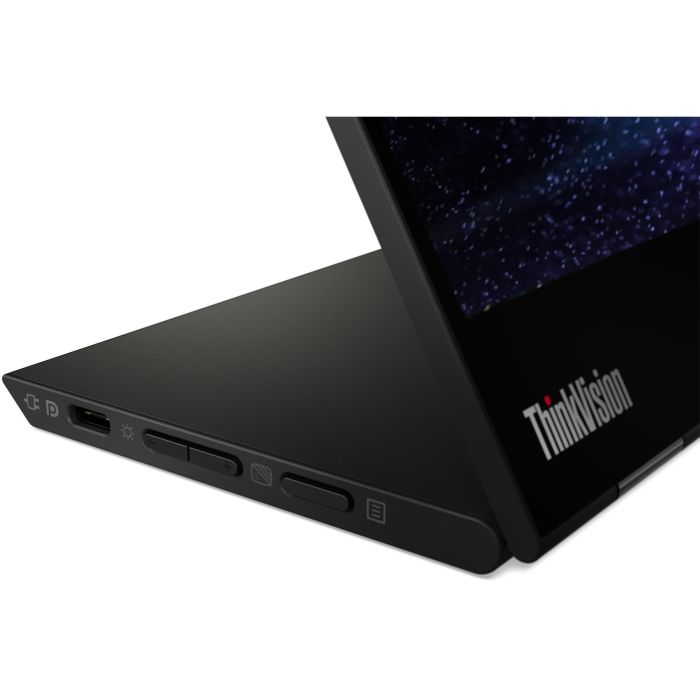 Lenovo M14t Monitor Portátil Táctil 14" FHD (1920x1080) 60Hz 6ms 2xUSB-C Pivot Black para ThinkVision 11