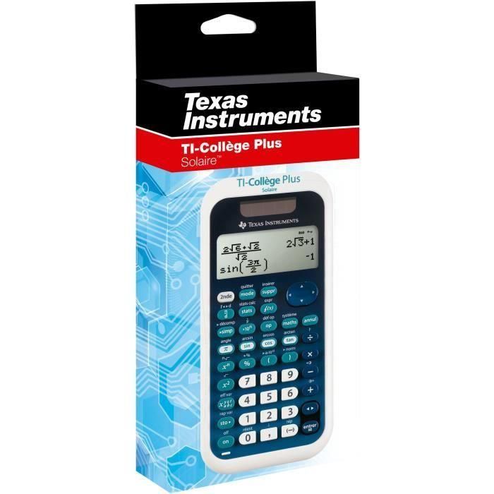 TEXAS INSTRUMENTS Calculadora científica TI College Plus 2 TEXAS INSTRUMENTS Calculadora científica TI College Plus 2