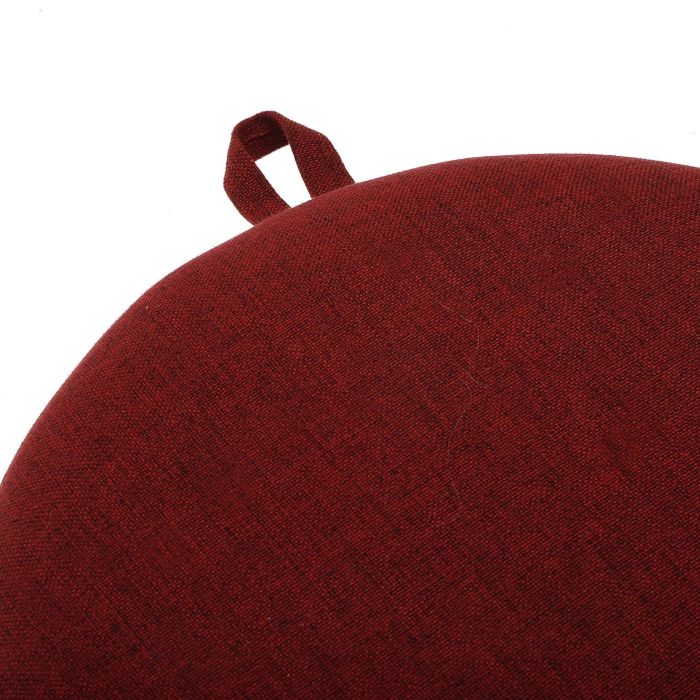Set 2 Puffs Marsala Con Bandeja Versa 39X44CM 4 Set 2 Puffs Marsala Con Bandeja Versa 39X44CM 4