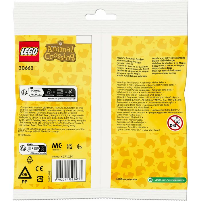 LEGO 30662 Animal Crossing Huerto de calabazas de Dulce (Polybag) 2
