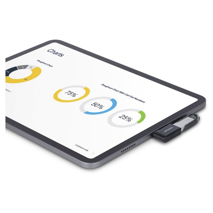 Adaptador USB Startech USB31CAADGCPRA Negro 8