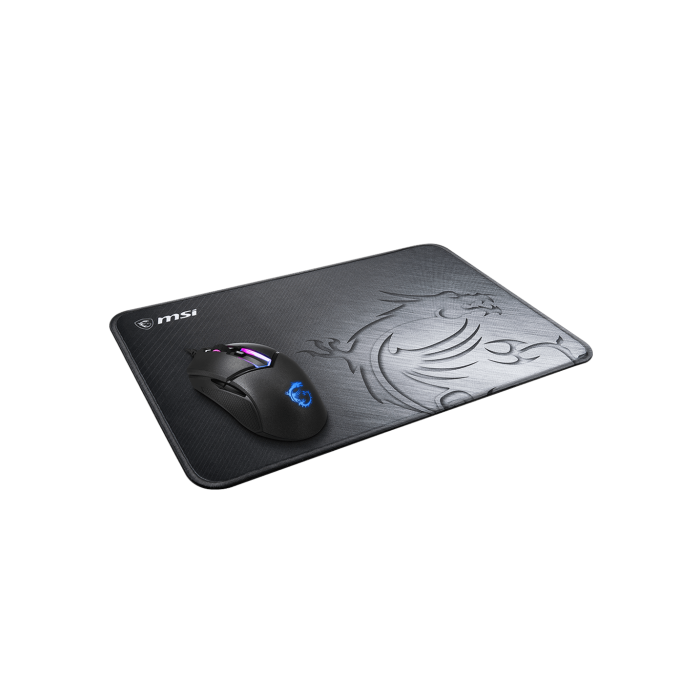 MSI Agility GD21 J02-VXXXXX6-V34 Alfombrilla de Ratón para Juegos, Negro, 220mm x 3mm 4