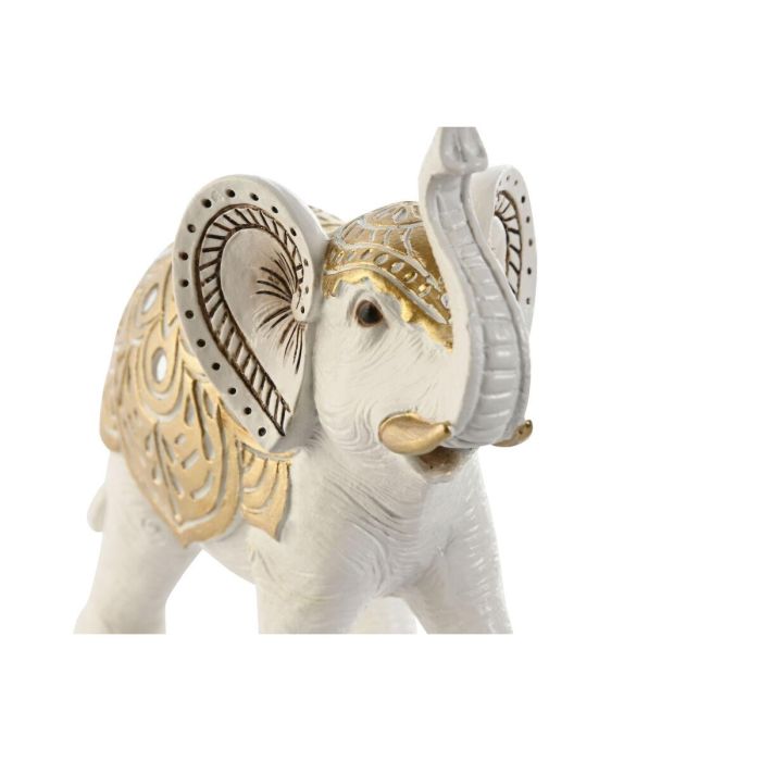 Figura Decorativa Home ESPRIT Dorado Elefante 15 x 6 x 14 cm 2 Figura Decorativa Home ESPRIT Dorado Elefante 15 x 6 x 14 cm 2